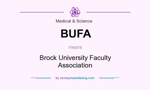 What does BUFA mean? It stands for Brock University Faculty Association