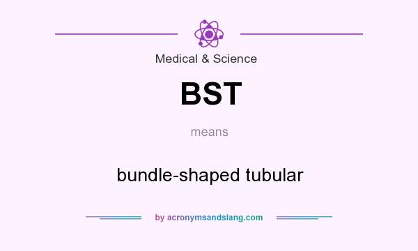 What does BST mean? It stands for bundle-shaped tubular