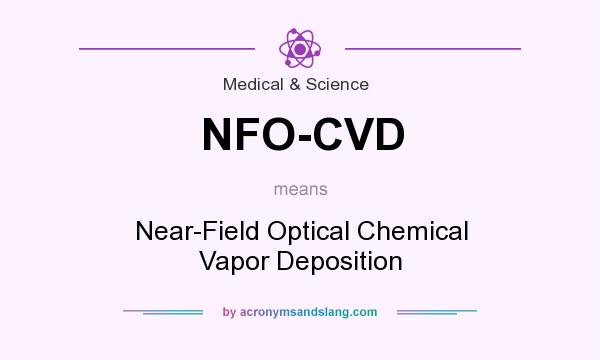 What does NFO-CVD mean? It stands for Near-Field Optical Chemical Vapor Deposition