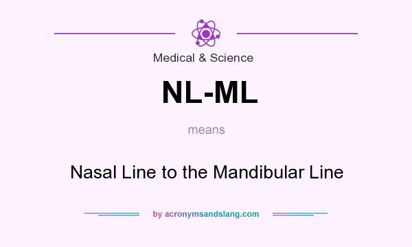 What does NL-ML mean? It stands for Nasal Line to the Mandibular Line