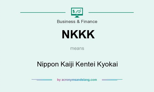 What does NKKK mean? It stands for Nippon Kaiji Kentei Kyokai