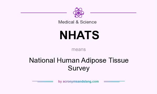 What does NHATS mean? It stands for National Human Adipose Tissue Survey