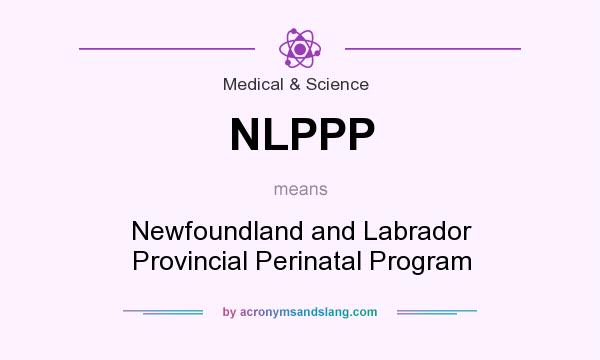 What does NLPPP mean? It stands for Newfoundland and Labrador Provincial Perinatal Program