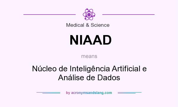 What does NIAAD mean? It stands for Núcleo de Inteligência Artificial e Análise de Dados