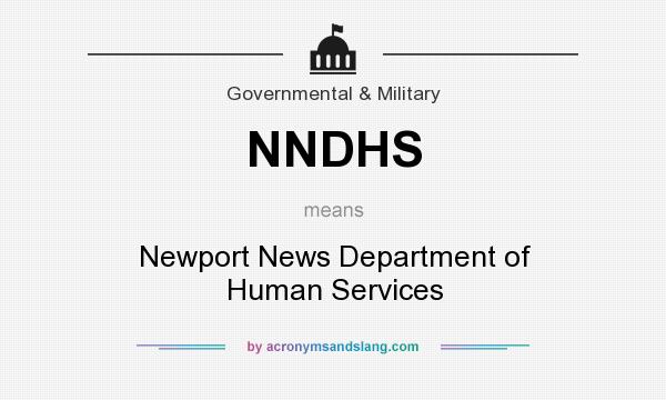 What does NNDHS mean? It stands for Newport News Department of Human Services