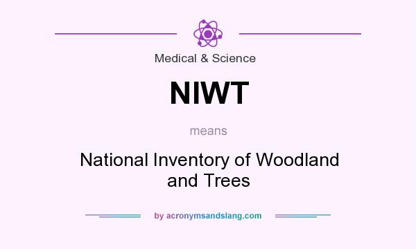 What does NIWT mean? It stands for National Inventory of Woodland and Trees