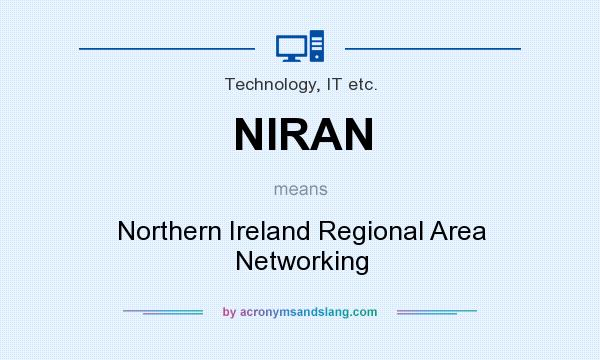 What does NIRAN mean? It stands for Northern Ireland Regional Area Networking
