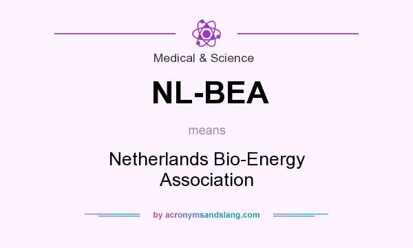 What does NL-BEA mean? It stands for Netherlands Bio-Energy Association
