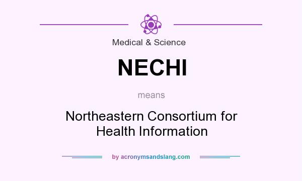 What does NECHI mean? It stands for Northeastern Consortium for Health Information