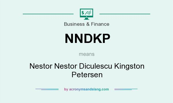 What does NNDKP mean? It stands for Nestor Nestor Diculescu Kingston Petersen