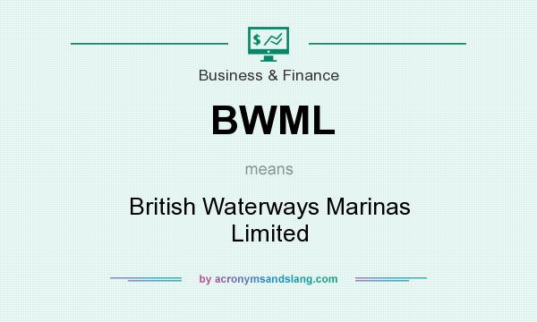 What does BWML mean? It stands for British Waterways Marinas Limited