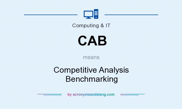 What does CAB mean? It stands for Competitive Analysis Benchmarking