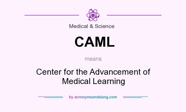 What does CAML mean? It stands for Center for the Advancement of Medical Learning