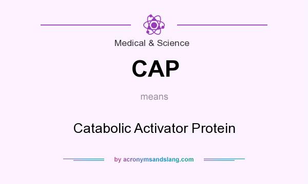 What does CAP mean? It stands for Catabolic Activator Protein