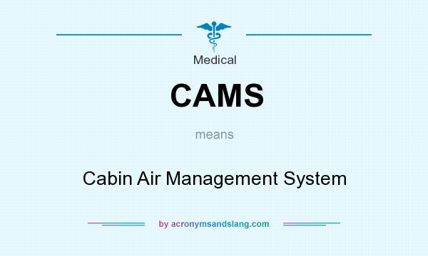 What does CAMS mean? It stands for Cabin Air Management System