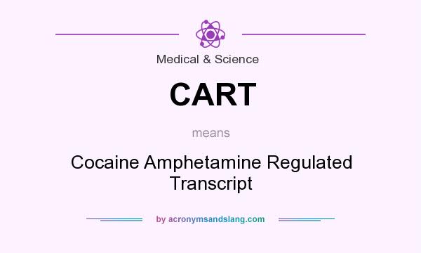 What does CART mean? It stands for Cocaine Amphetamine Regulated Transcript