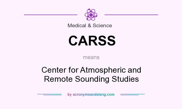 What does CARSS mean? It stands for Center for Atmospheric and Remote Sounding Studies