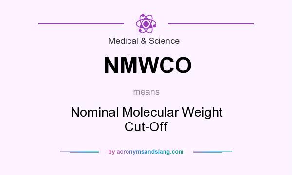 What does NMWCO mean? It stands for Nominal Molecular Weight Cut-Off