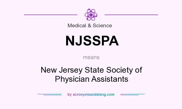 What does NJSSPA mean? It stands for New Jersey State Society of Physician Assistants