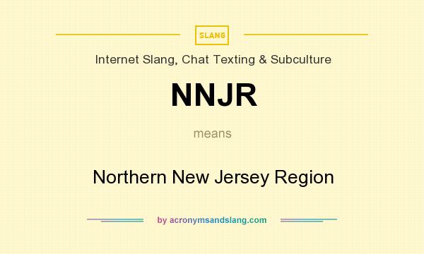 What does NNJR mean? It stands for Northern New Jersey Region