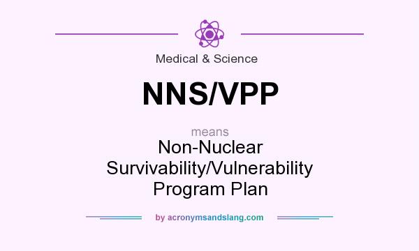 What does NNS/VPP mean? It stands for Non-Nuclear Survivability/Vulnerability Program Plan