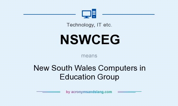 What does NSWCEG mean? It stands for New South Wales Computers in Education Group