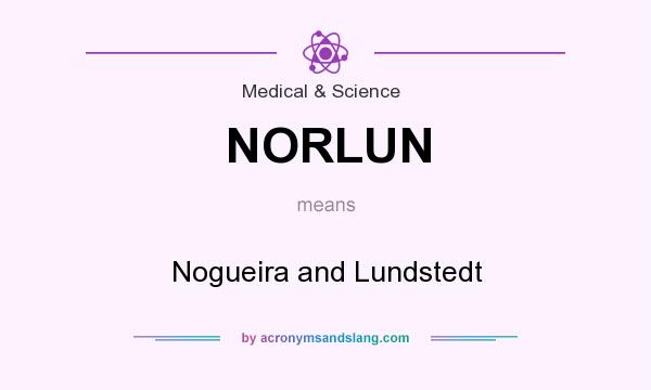 What does NORLUN mean? It stands for Nogueira and Lundstedt