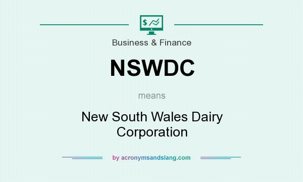What does NSWDC mean? It stands for New South Wales Dairy Corporation