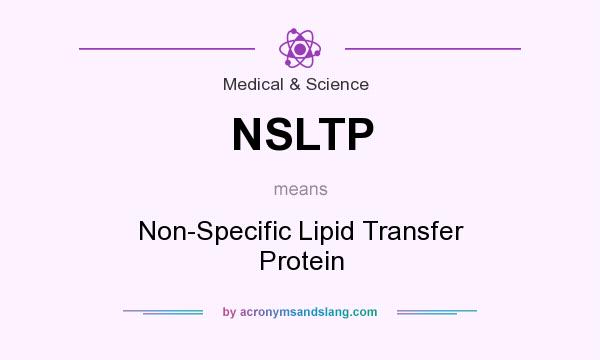 What does NSLTP mean? It stands for Non-Specific Lipid Transfer Protein