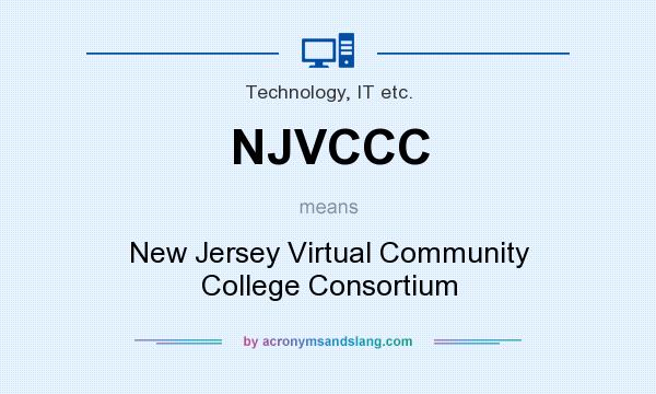 What does NJVCCC mean? It stands for New Jersey Virtual Community College Consortium