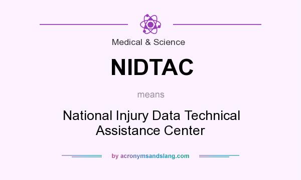 What does NIDTAC mean? It stands for National Injury Data Technical Assistance Center