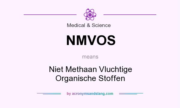What does NMVOS mean? It stands for Niet Methaan Vluchtige Organische Stoffen