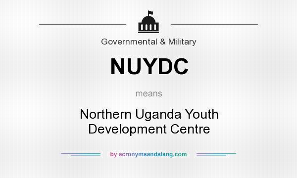 What does NUYDC mean? It stands for Northern Uganda Youth Development Centre