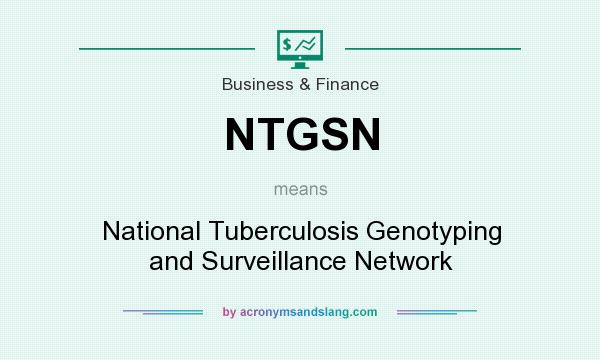 What does NTGSN mean? It stands for National Tuberculosis Genotyping and Surveillance Network