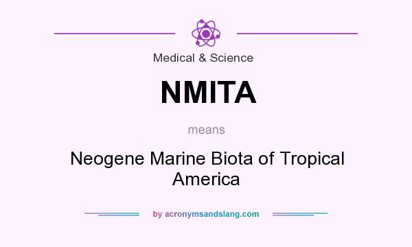 What does NMITA mean? It stands for Neogene Marine Biota of Tropical America