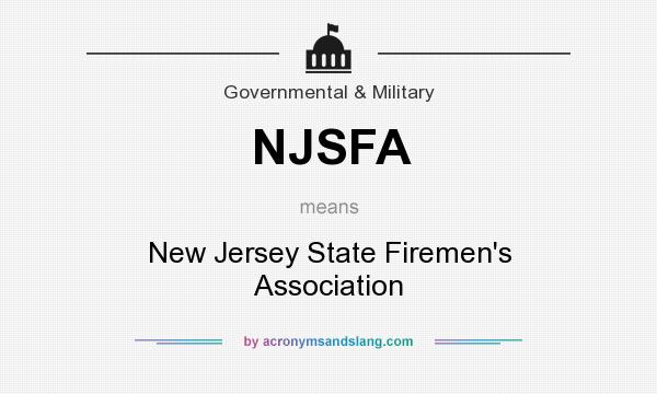 What does NJSFA mean? It stands for New Jersey State Firemen`s Association