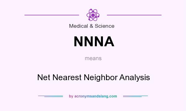 What does NNNA mean? It stands for Net Nearest Neighbor Analysis
