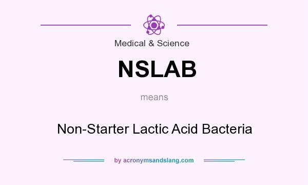 What does NSLAB mean? It stands for Non-Starter Lactic Acid Bacteria