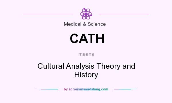 What does CATH mean? It stands for Cultural Analysis Theory and History