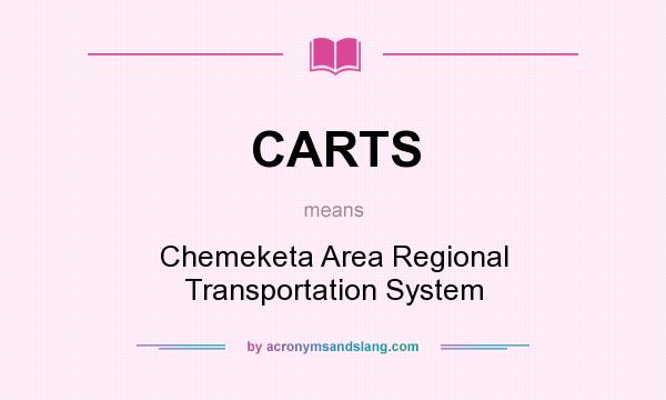 What does CARTS mean? It stands for Chemeketa Area Regional Transportation System