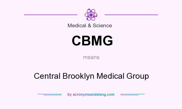 What does CBMG mean? It stands for Central Brooklyn Medical Group
