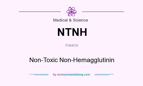 What does NTNH mean? It stands for Non-Toxic Non-Hemagglutinin