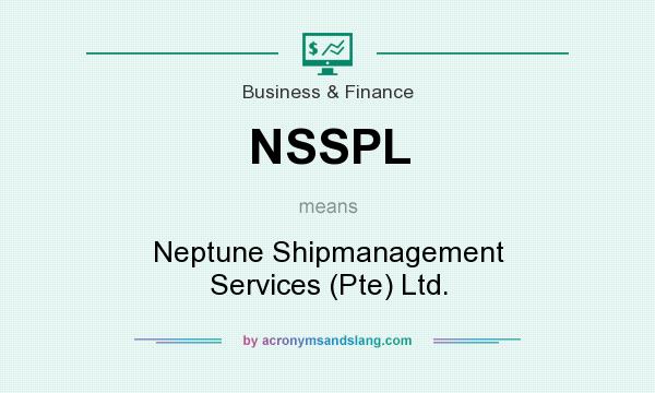 What does NSSPL mean? It stands for Neptune Shipmanagement Services (Pte) Ltd.