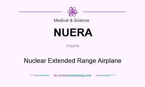 What does NUERA mean? It stands for Nuclear Extended Range Airplane