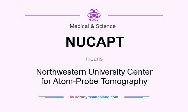 What does NUCAPT mean? It stands for Northwestern University Center for Atom-Probe Tomography