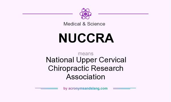 What does NUCCRA mean? It stands for National Upper Cervical Chiropractic Research Association