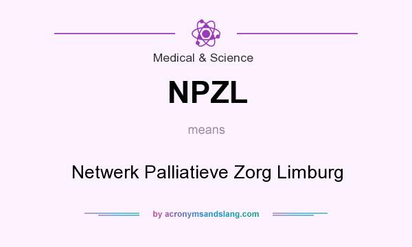 What does NPZL mean? It stands for Netwerk Palliatieve Zorg Limburg
