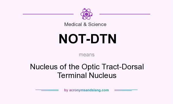 What does NOT-DTN mean? It stands for Nucleus of the Optic Tract-Dorsal Terminal Nucleus