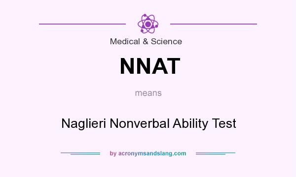 What does NNAT mean? It stands for Naglieri Nonverbal Ability Test
