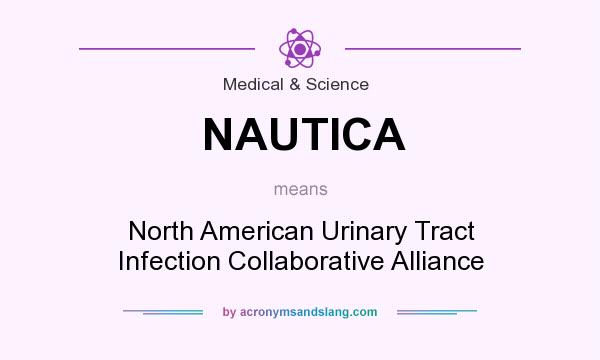What does NAUTICA mean? It stands for North American Urinary Tract Infection Collaborative Alliance